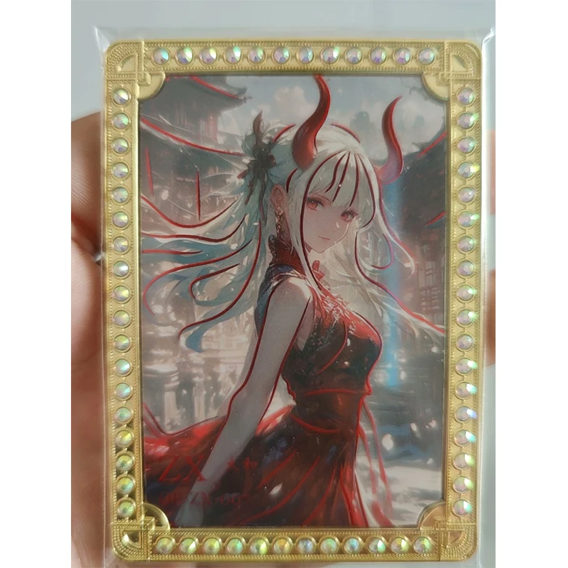 Anime One Piece Nico Robin Boa Hancock Yamato Vivi Uta Reiju Rare Diamond Card Collection Cards Birthday Gifts Children\'s Toys
