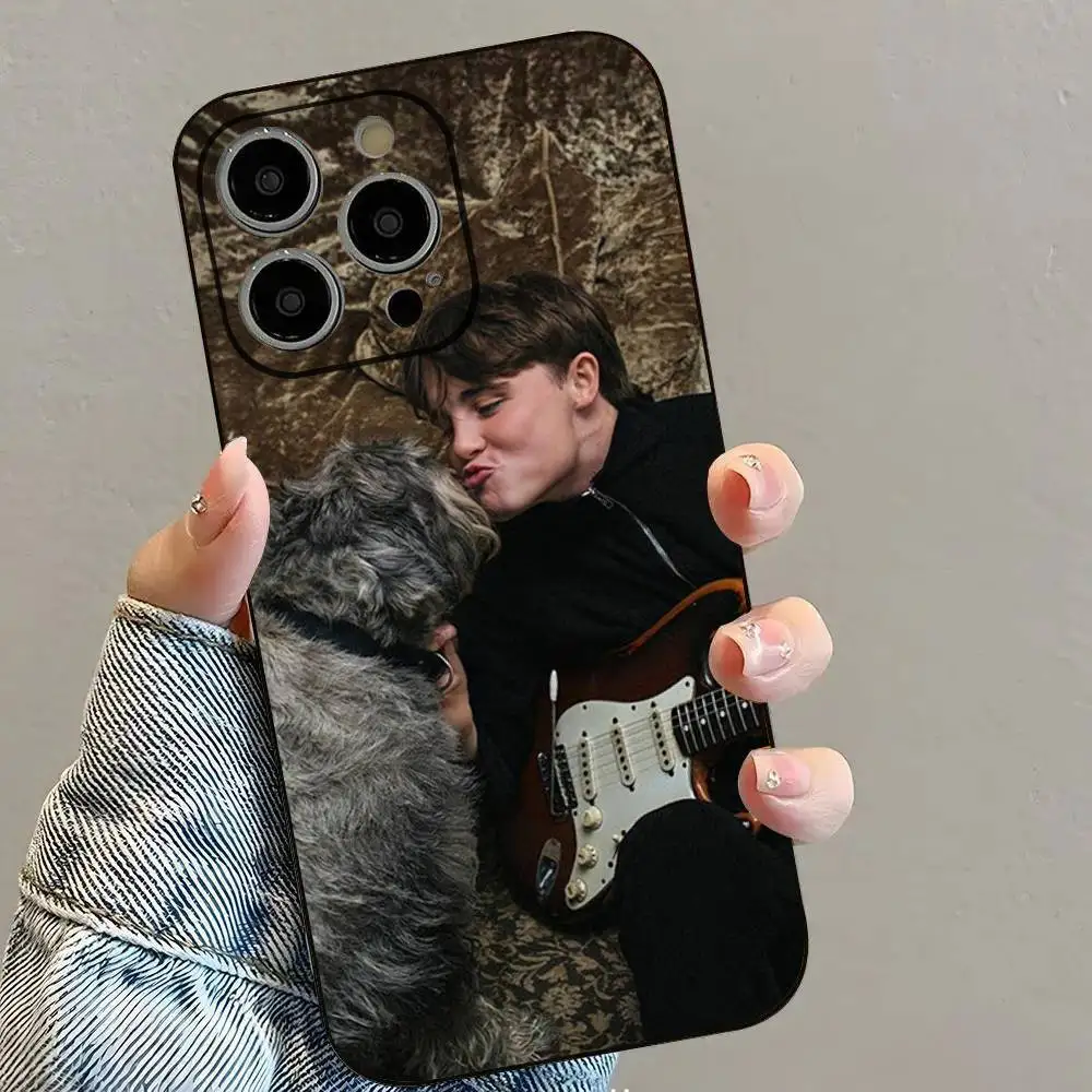 1pc Singer J-James Custodia per telefono in silicone morbido per IPhone17 16 15 14 13 12 11 Plus Pro Max Plus