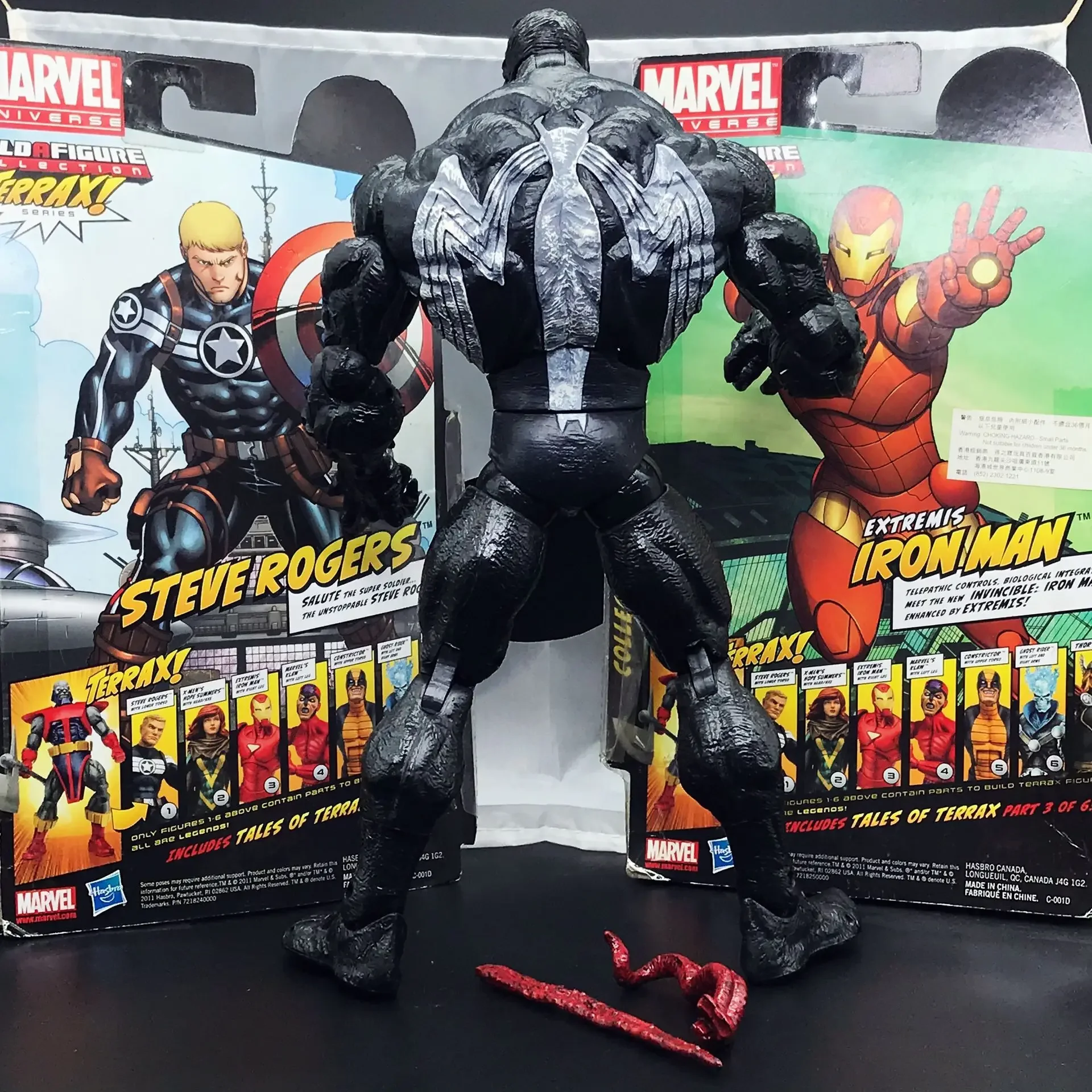 마블 레전드 토이비즈 아이콘 스파이더맨 스파이더맨 베놈 12" 액션 피규어