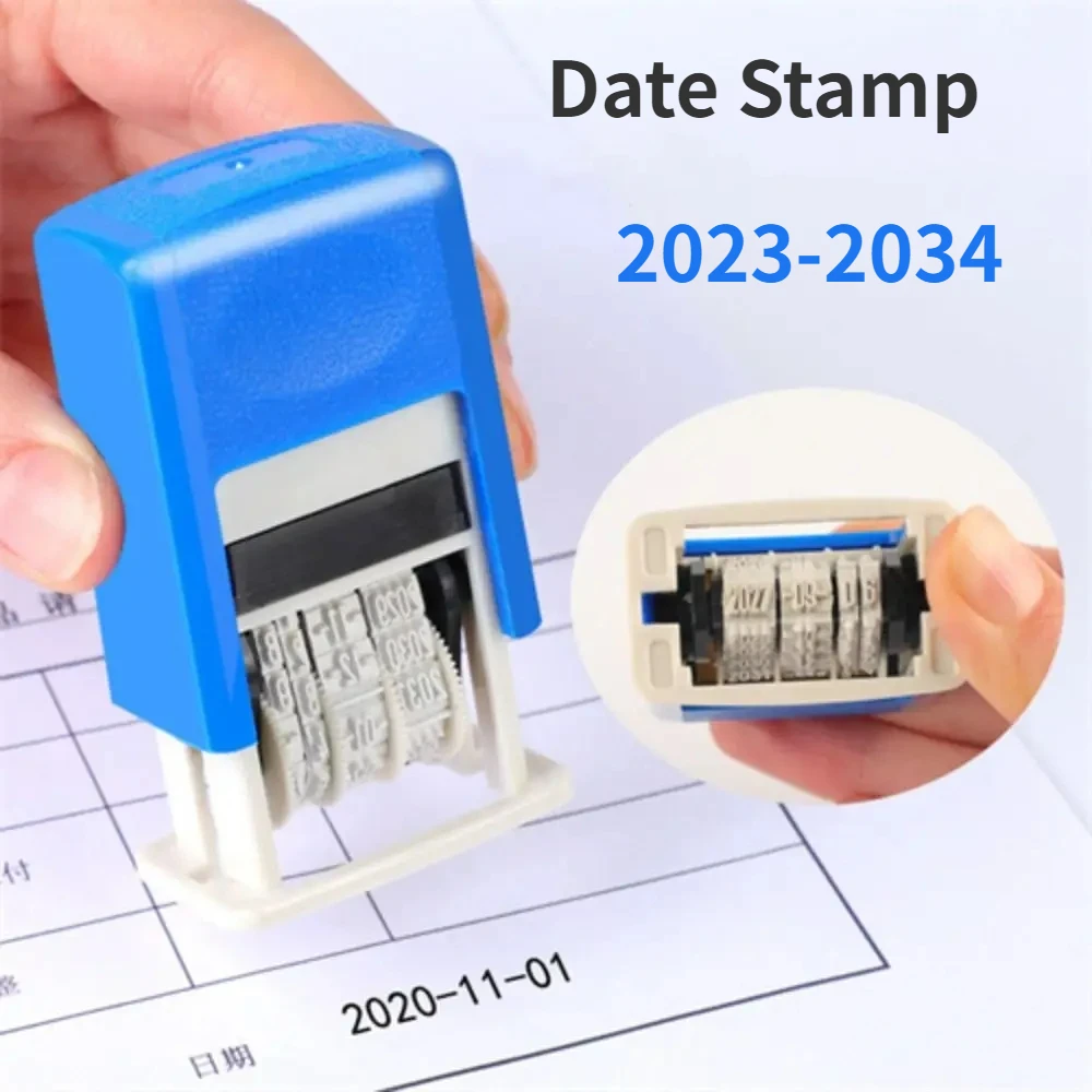 Adjustable and Durable Date Stamp for Students and Office Use – Reusable and Practical 2023-2034 Date Stamp