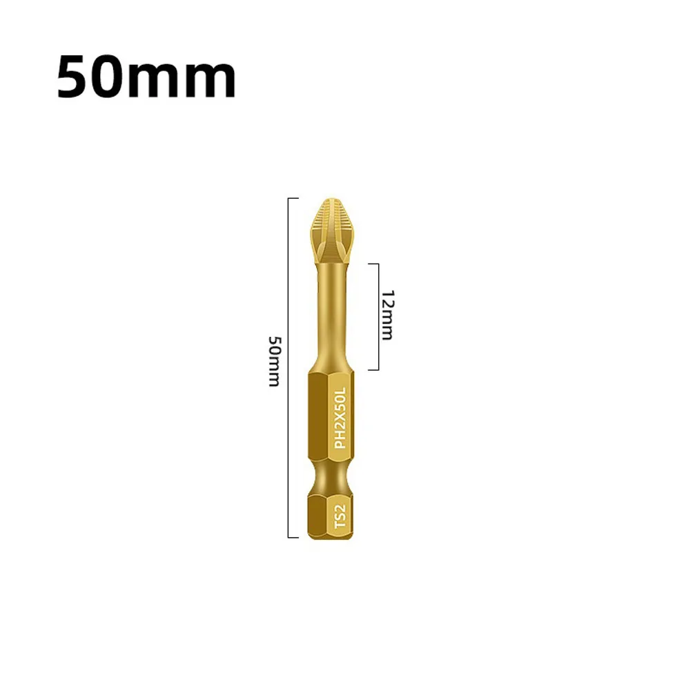 

PH2 Magnetic Batch Head Cross Screwdriver Drill Bit Screw 25-150mm Powerful Ring Strong Magnetizer Electric Screwdriver