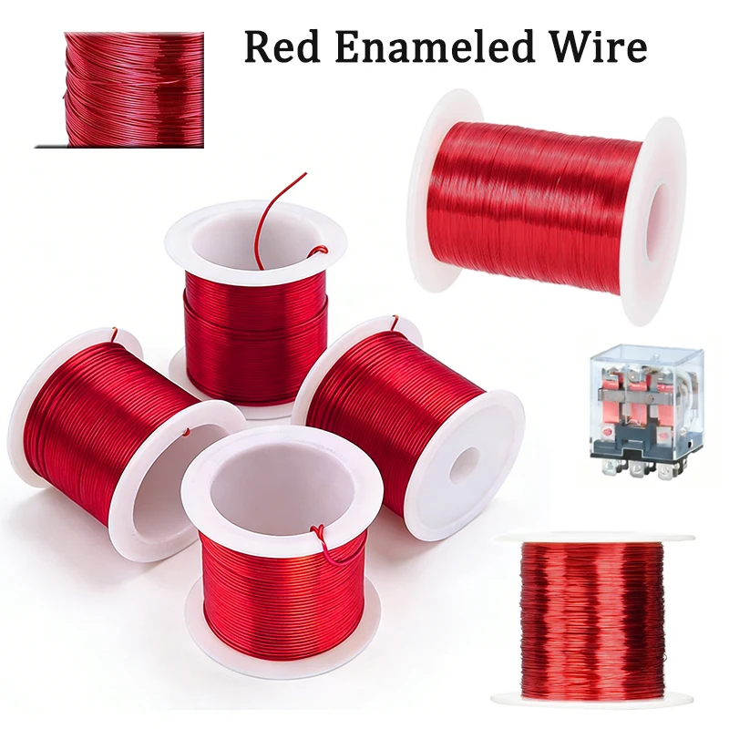 Red Enameled Copper…