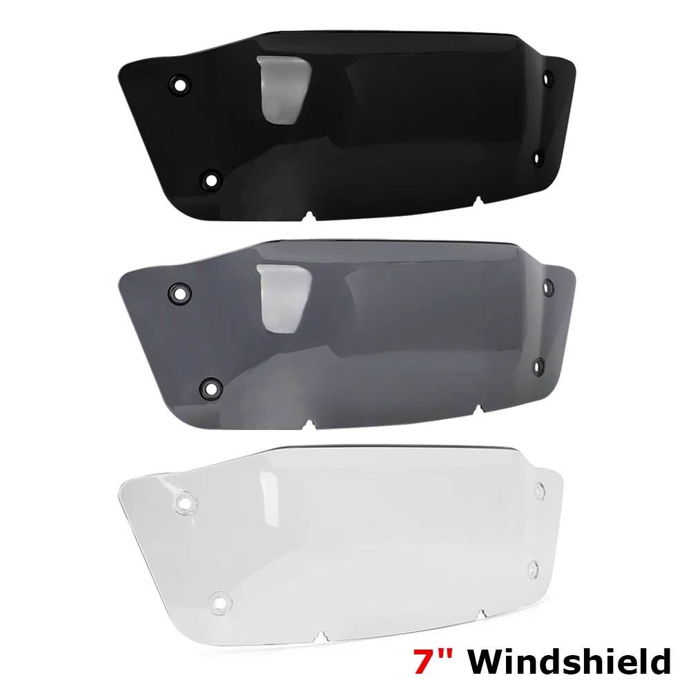 

Motorcycle 7" Windscreen Windshield For CVO Street Glide FLHXSE 2023 2024 FLHXSE FLHX FLHX/I Models Wind Splitter Screen Shield