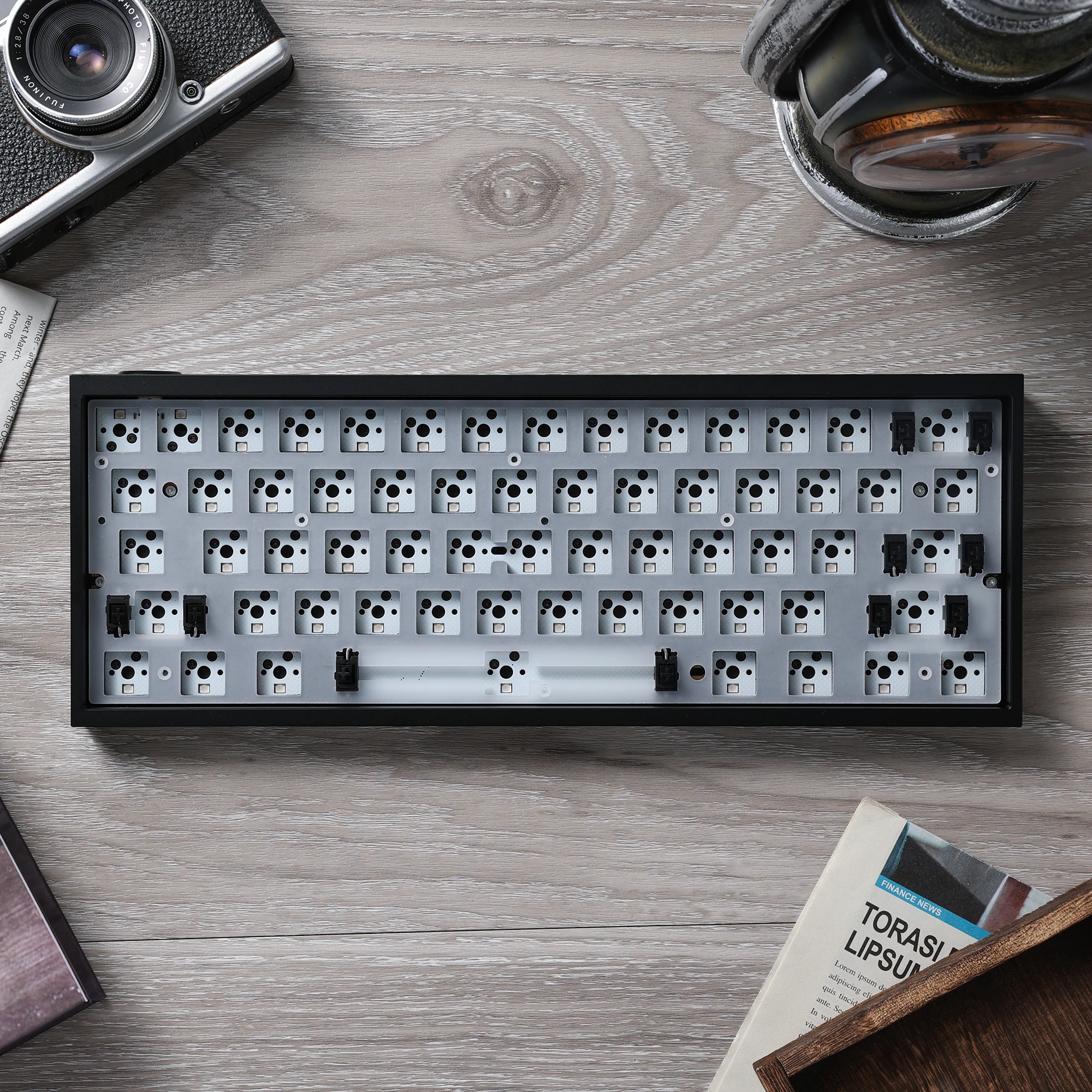 Tofu60 Redux シルバー ウェイト セット TOFU60 Redux Kit with hotswap PCB - AliExpress 7
