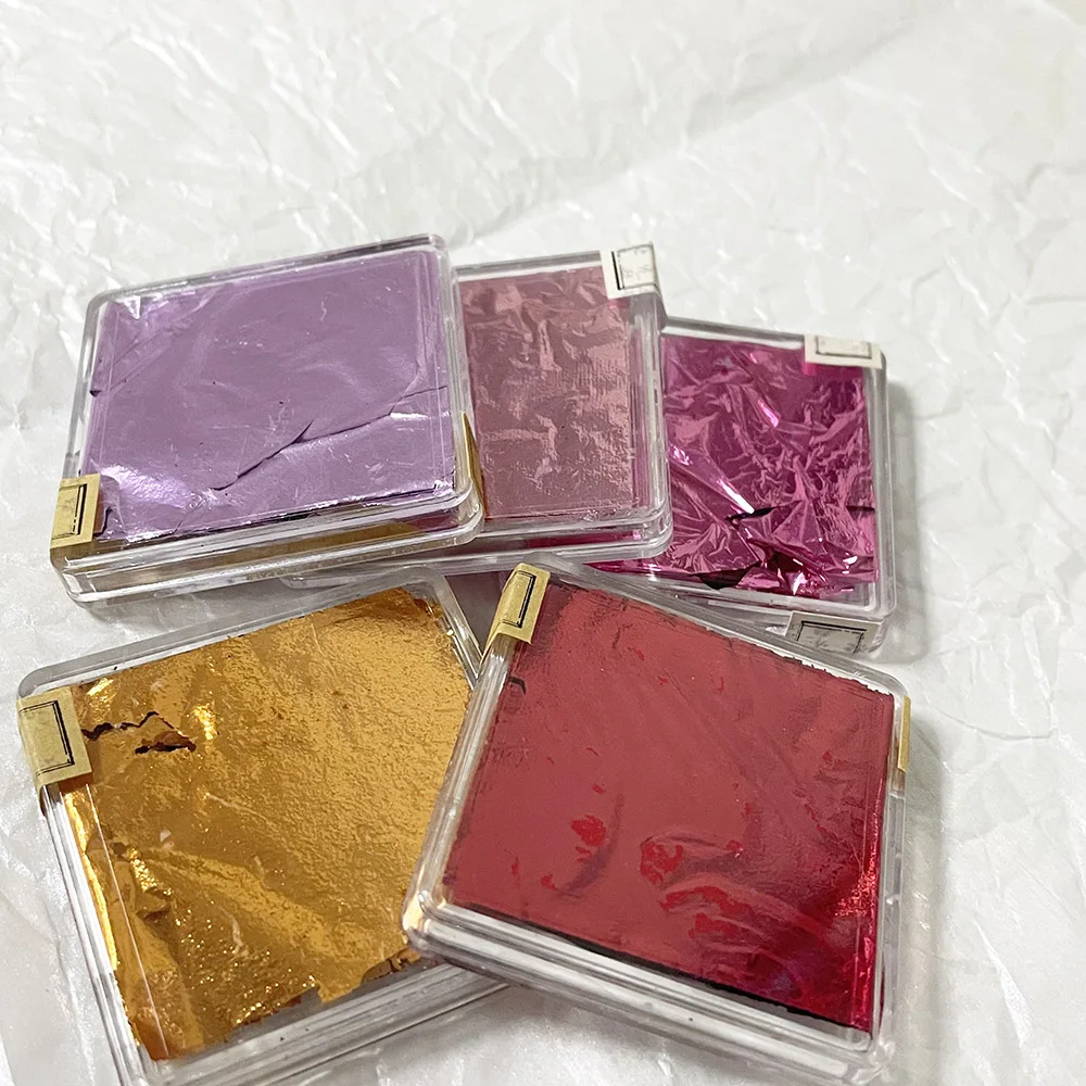 -رسم احباط-8 سنتيمتر اللوحة المتخصصة اللون بريق رقيقة جدا مسمار تزيين المواد رقائق مسمار DIY يلمع الحلي 404 أجزاء