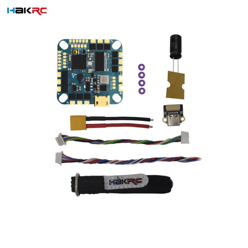 

HAKRC F4126 F411 AIO Flight Controller ICM42688 BLHELI_S 20A/40A ESC Built-in OSD Barometer Current Sensor 2-6S for RC FPV Drone