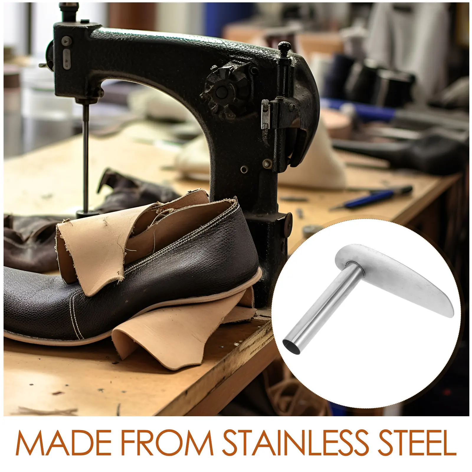Premium Stainless Steel Shoe Shaping Stretcher for Boots Sneakers Heels Adjustable Shoe Support Expander Stretcher for Women Men