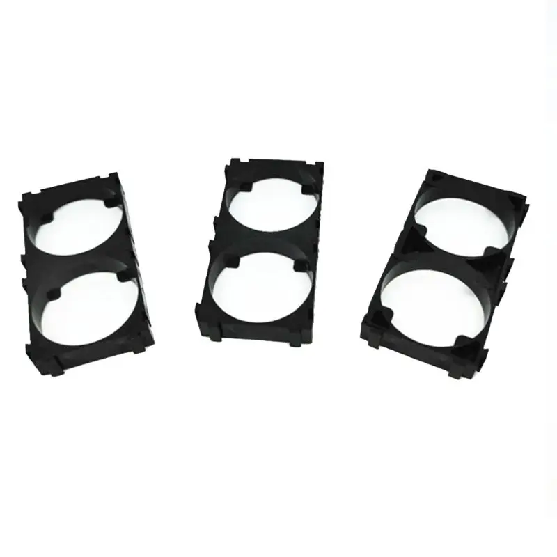 20 Pieces 32650 Battery Holder Bracket Cell Safety Plastic Brackets for 32650 Batteries Anti Vibration Plastic Brackets