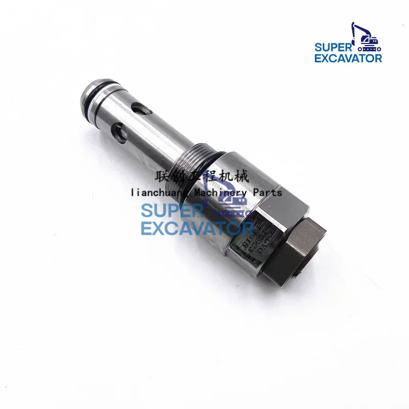 For Komatsu PC200-6 PC220-6 Rotary Motor main overflow valve main gun rotary pump overflow valve Excavator Parts