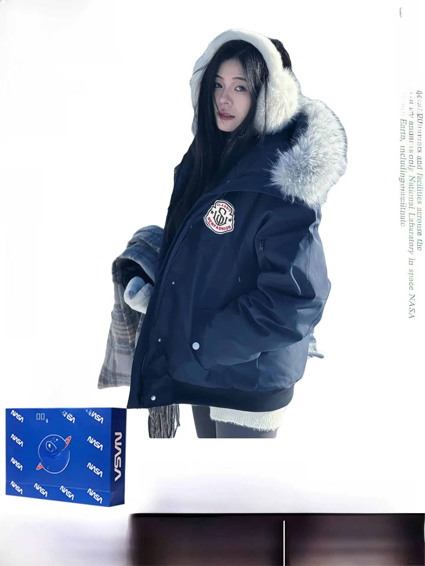 

Thiened American Workwear Parka down Cotton Jaet for Men And Women Winter Warm Couple Coat with Fur Collar Hooded Cotton ...