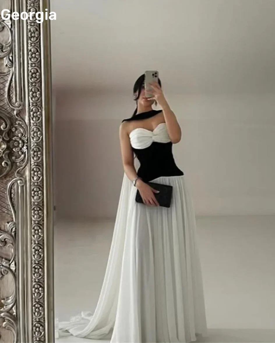 Customized Wedding Party Dress A-Line Prom Dresses Sweetheart Floor-Length Ruffle Dress Women Elegant Luxury Chiffon فستان حفلات