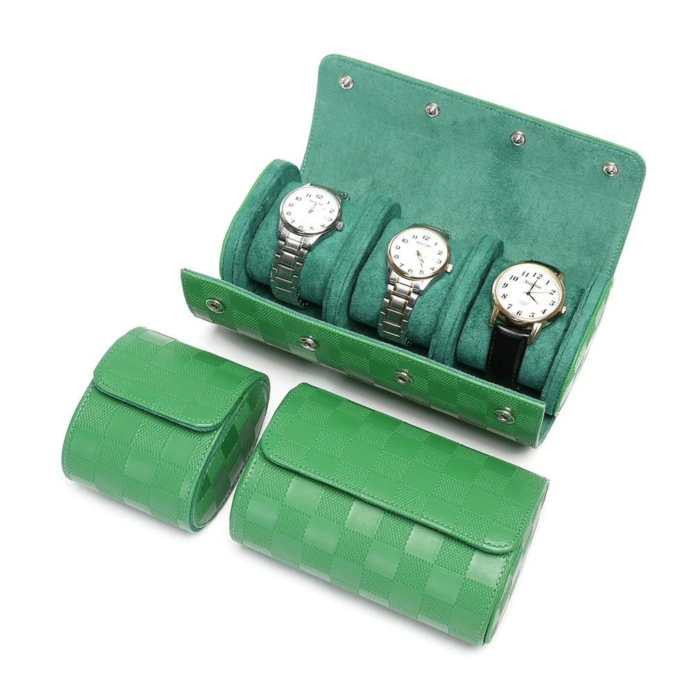 고급 가죽 시계 롤 선물 상자 1/2/3 슬롯 정품 가 - Luxury Watch Case Travel 리뷰 및 가격