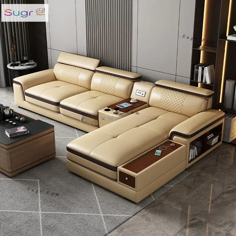 

Factory Wholes Leather Cover Of Microfiber Room U shape U sofa Luxury Exclusive Couch Set Sectional Sofa Set