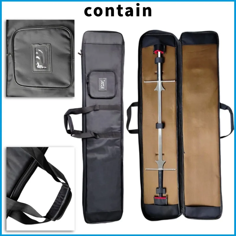 1.42 Meter Federschwert Feder Bag HEMA Fencing Bag Packed 2 Swords Long Sword Waterproof Bag Holder Carry Case Shoulder Bag