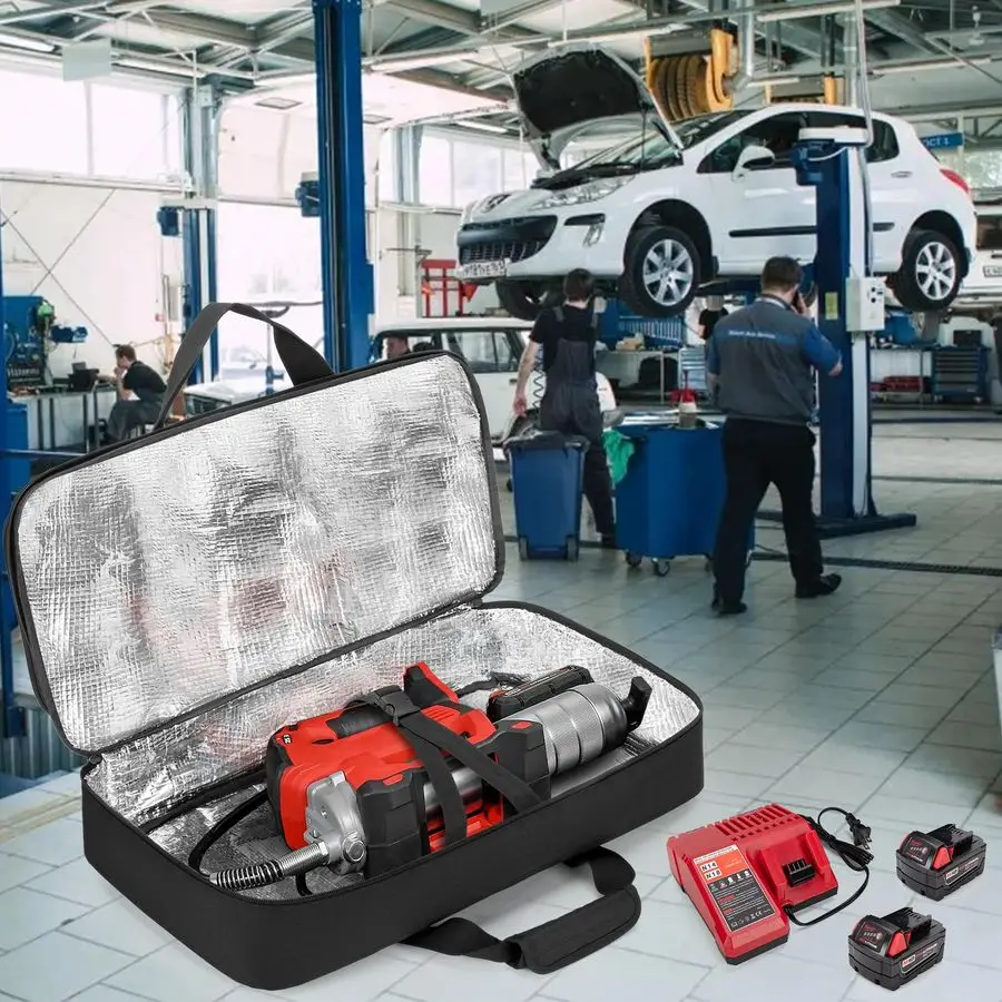 حقيبة متوافقة مع مسدس الشحوم ميلووكي 264620 M18 264621ct M18، حقيبة تخزين متوافقة مع ديوالت DCGG571M1 DCGG571B 20V ماكس