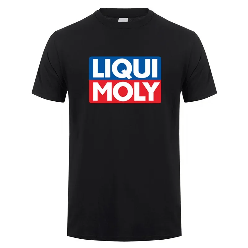 Liqui Moly Lubricants Oil Logo T Shirt Men Casual T-shirt Short Sleeve Mans Cool Tops Liqui Moly Tshirt