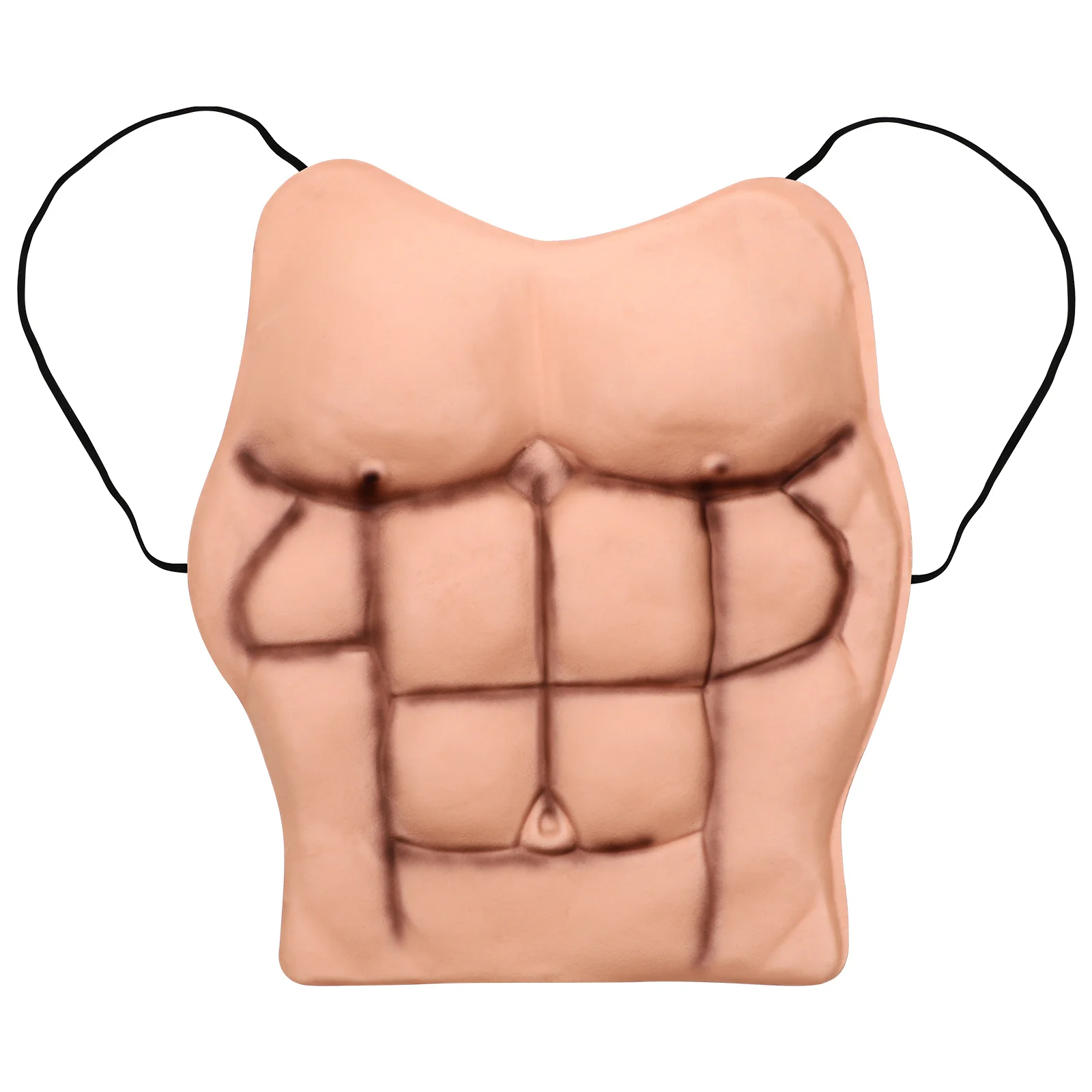 인조 근육 장난감 남성용 코스프레 가슴 소품, 성인용 할로윈 의상