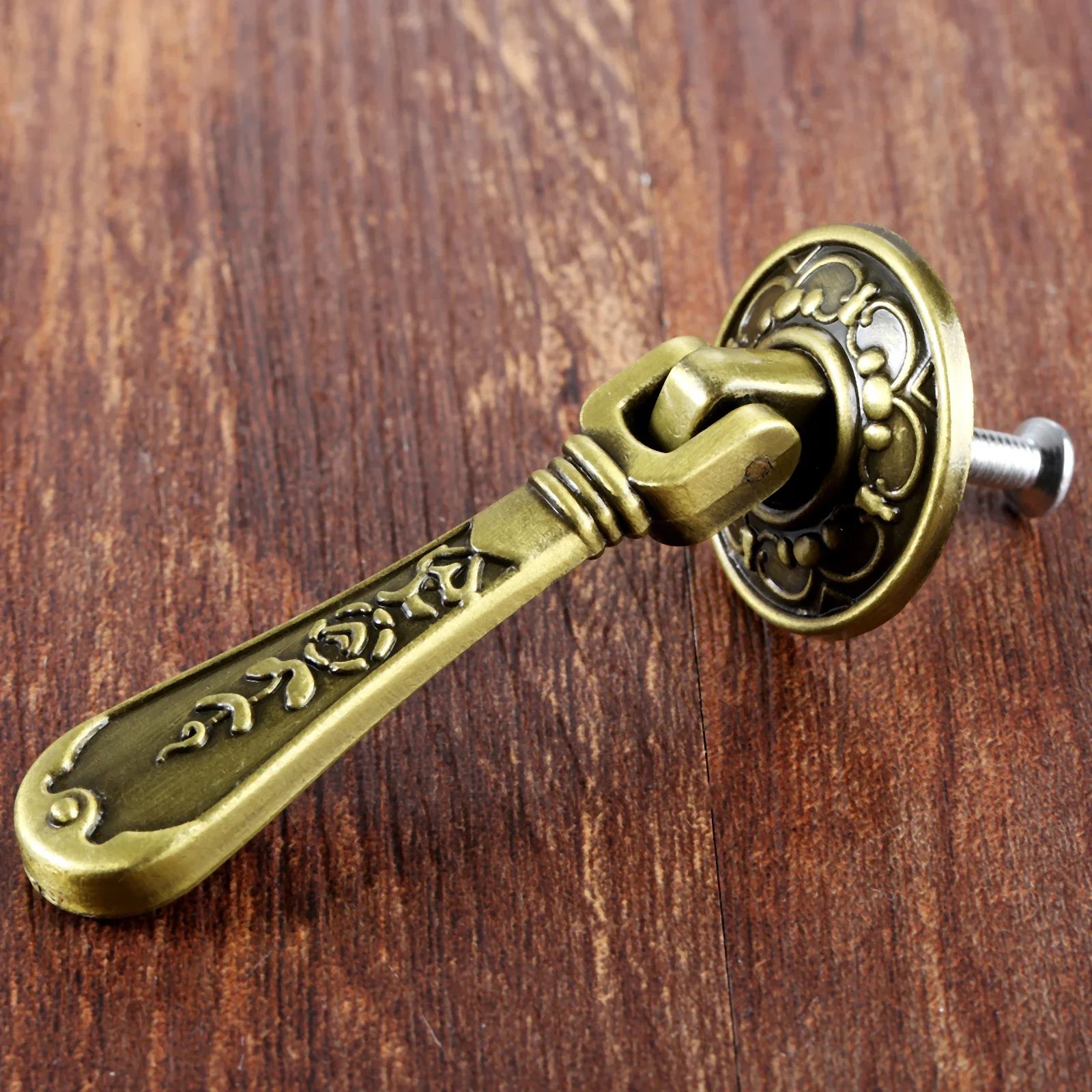 1Pc Zinc Alloy Retro Leaf Starfish Butterfly Flower Furniture Handle Antique Vintage Cabinet Drawer Bin Wardrobe Door Pull Knobs