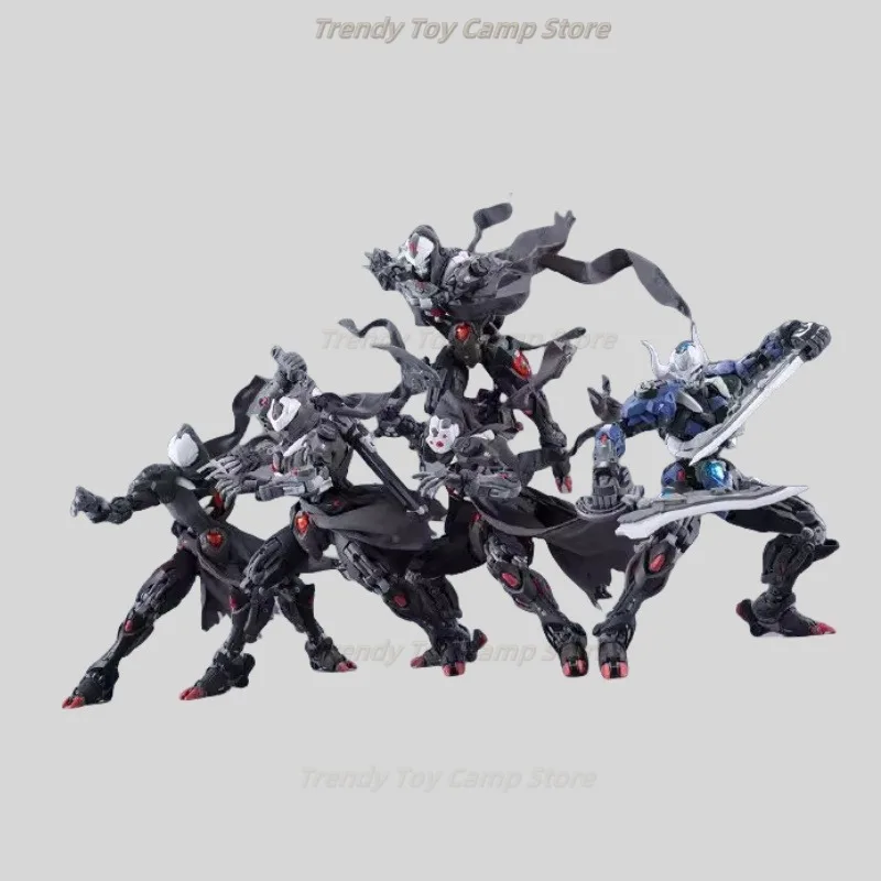 

Линия пятна и плесени, подвижная сборная модель, обгон Zero Ninja Lone, теневой костюм, протез, меха, подарок для мальчика