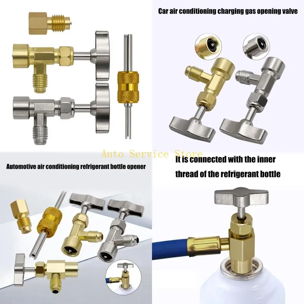 

Открывалка для бутылок с хладагентами для кондиционирования воздуха 462A для обслуживания станций технического обслуживания