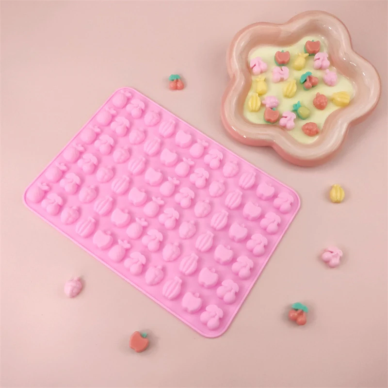 Gummy Mold Silicone Chocolate Mold With Dropper Diy Dinosaur Bear Heart And Mini Donuts Valentine'S Day Party Baking Mold