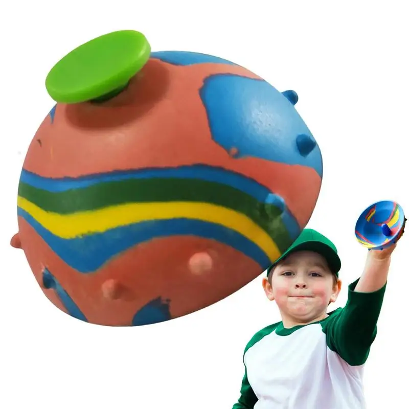 Fun Bouncing Bowl Creative Bounce Bowl Toys Cool Spinning Bounce Bowl Pressure Relief Outdoor Sports Kids Adults Toy Gift Choice