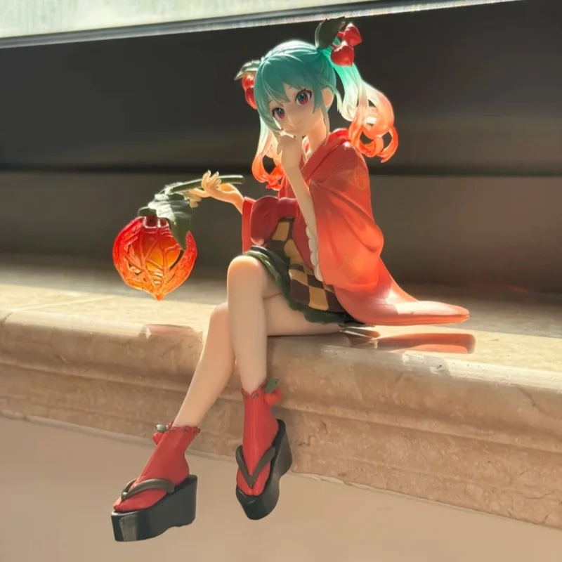 オリジナル-フリュー-初音ミク-ヌードルストッパー-フィギュア-花の妖精-冬の桜-pvc-モデル-コレクション-ドール-ギフト-漫画おもちゃ-ギフト