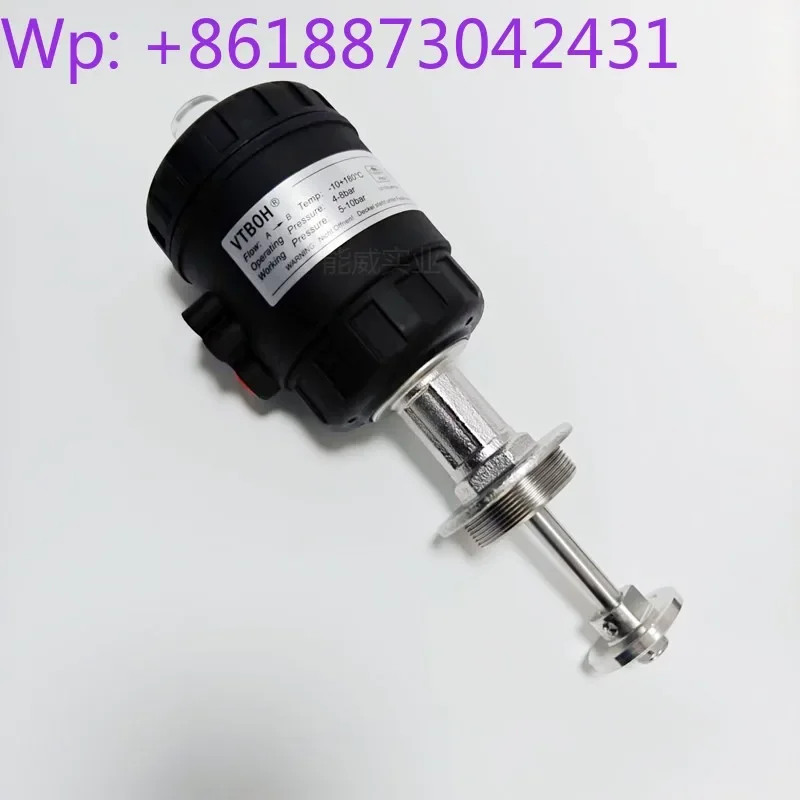 Nueva válvula angular tipo Y de tres tecnologías Vtech para tanque de teñido, válvula angular de tres tecnologías DN15-DN50 1PCS