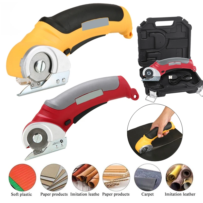 

Mini Electric Scissors Cordless/fabric/Leather/Cloth Sewing Hand Held Alloy head Cutting Multi Functional Electric Cutting Tool