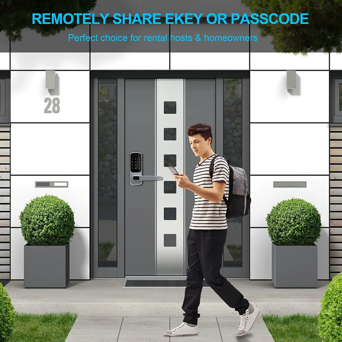 Wi-Fi smart fingerprint door lock product image 8