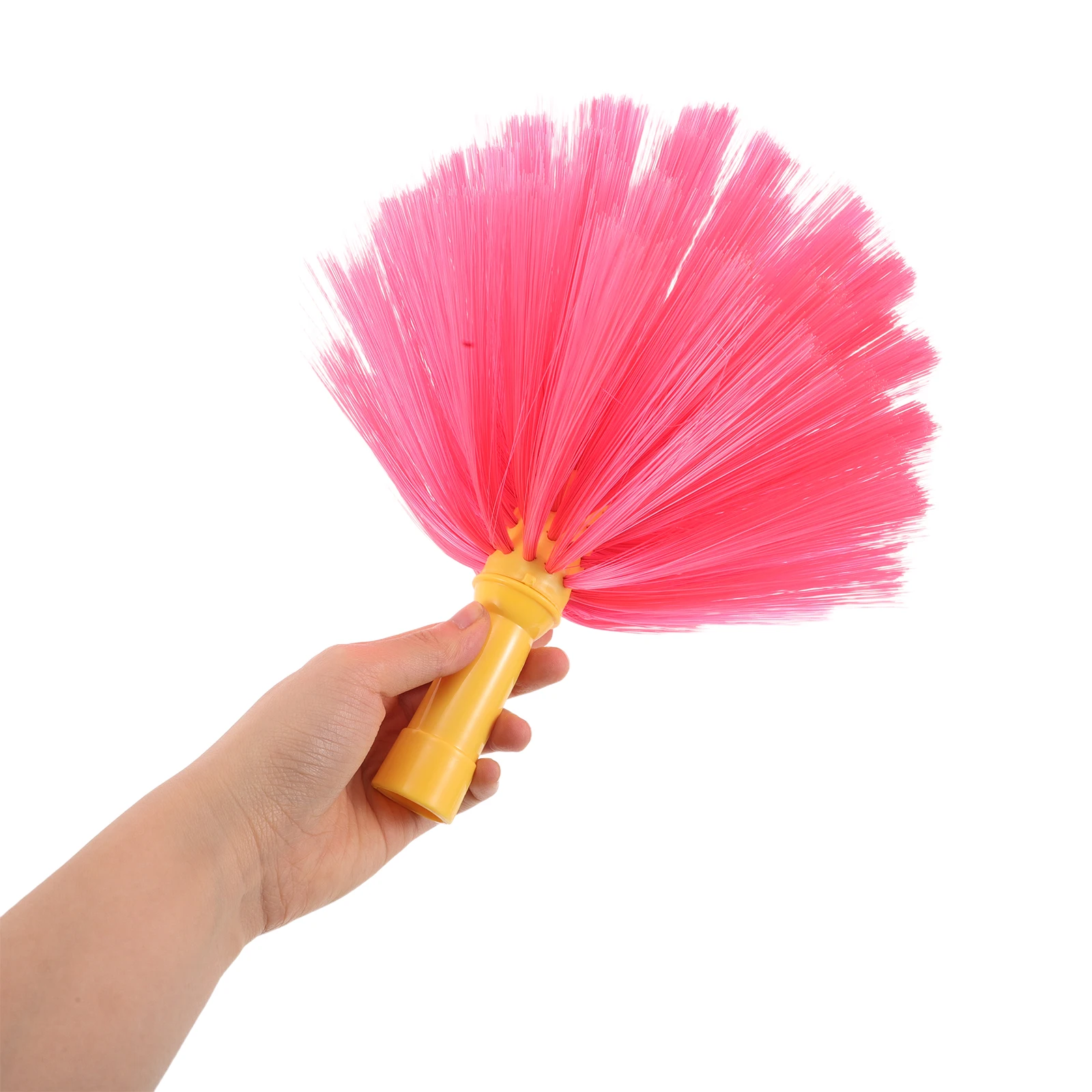 

Plastic Broom Head Replacement for Ceiling Cleaning Spider Web Remover Dusting Tool Household and Outdoor Use Cobweb Brush Head