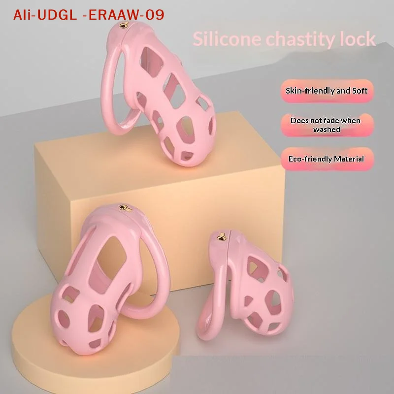 الرجال سيليكون العفة قفص الديك قفل القضيب الدائري الجنس لعب ل سيسي الرجال نقالة مثلي الجنس مجرى البول جهاز الجنس لعب الكبار