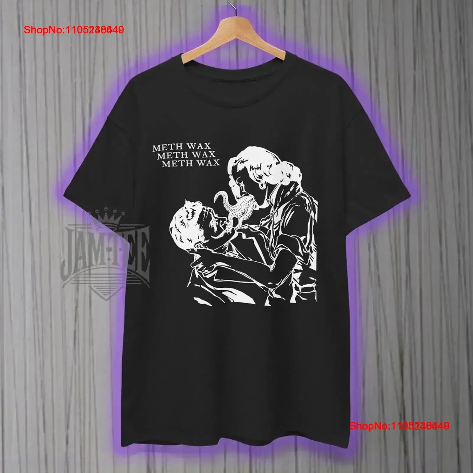 Camiseta Meth Wax Destroy Boys Slutever Mommy piernas largas Destructo UNISEX vintage lavado elegante gráfico transpirable vintage