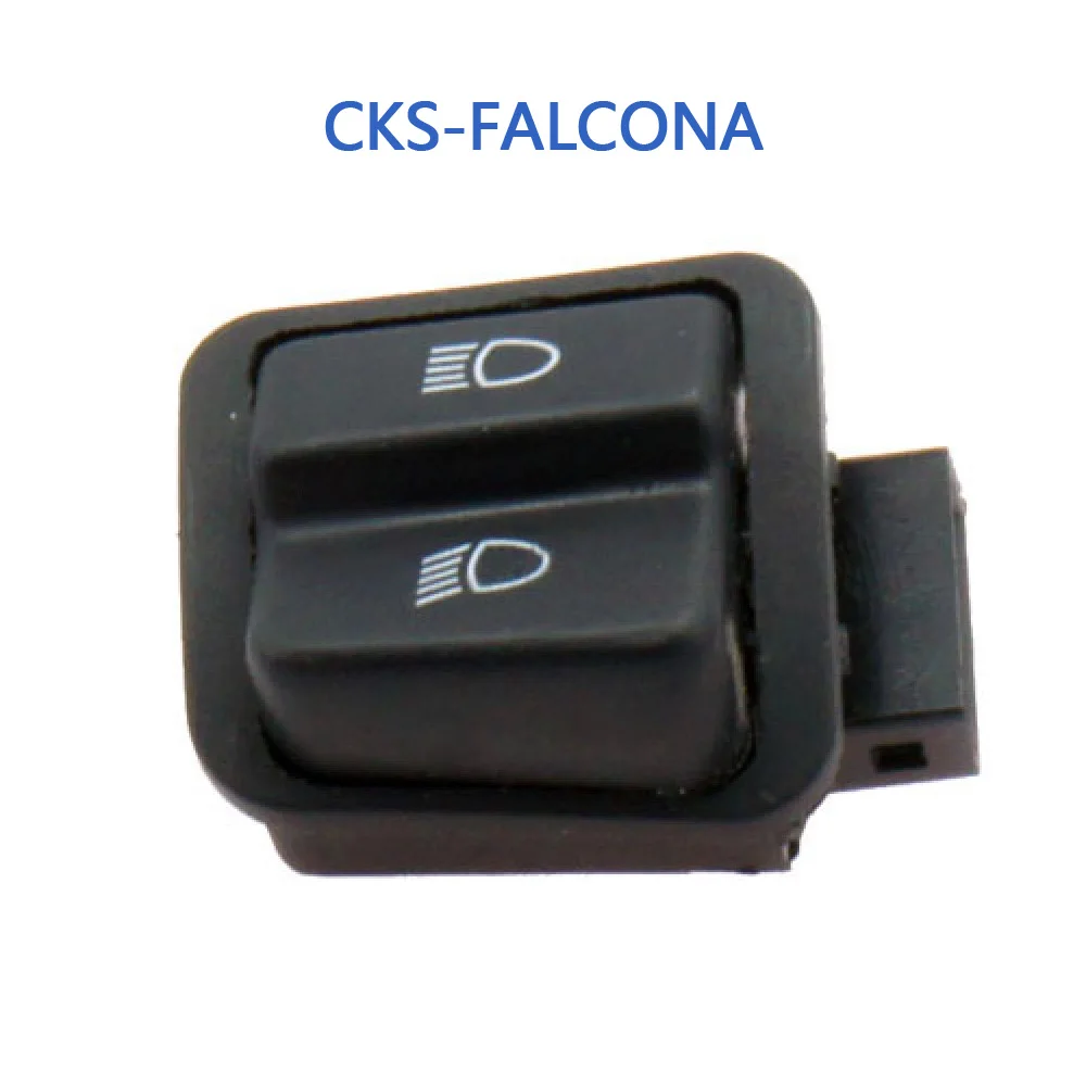 CKS-falcona ปุ่ม sakelar peredup สำหรับ GY6 125cc 150cc จักรยานยนต์สกู๊ตเตอร์จีน152QMI เครื่องยนต์157QMJ