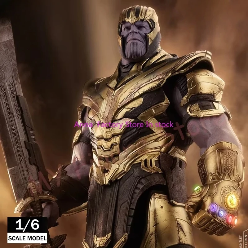 In stockOriginal  Thanos Action Figure 1/6 The Avengers 4 HT Thanos 3.0 MMS529 Anime Figure Endgame Model Toy Collection Gift