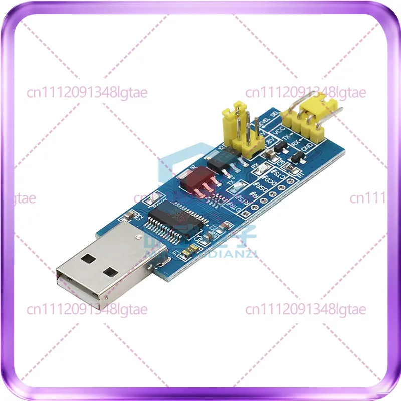 3-10pcs USB to TTL serial port small board 5V/3.3V/1.8V level, download the burning line FT232RL serial port module