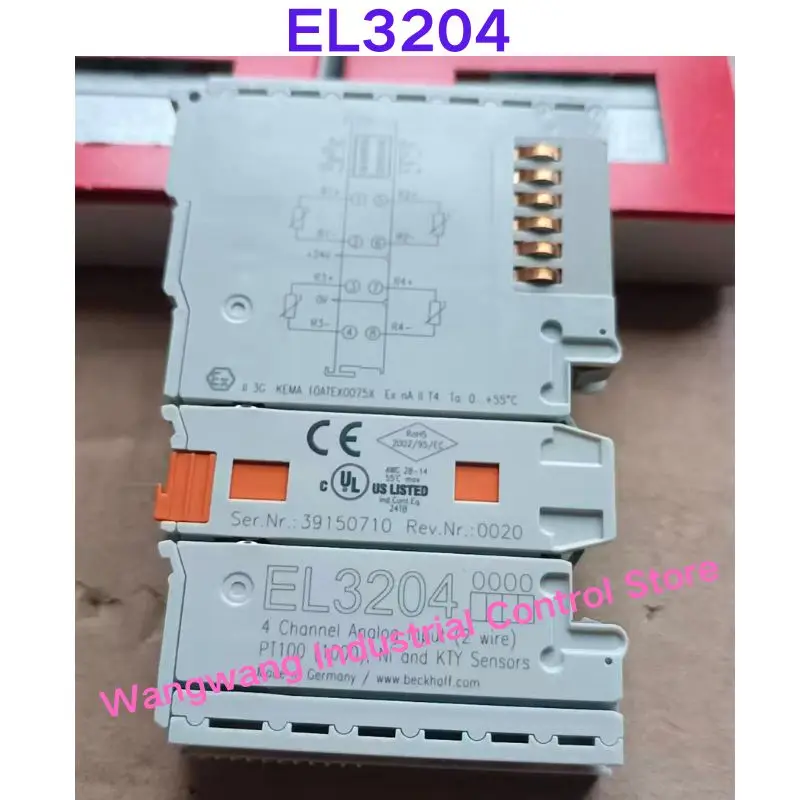 Brand-new  4-channel analog input module EL3204