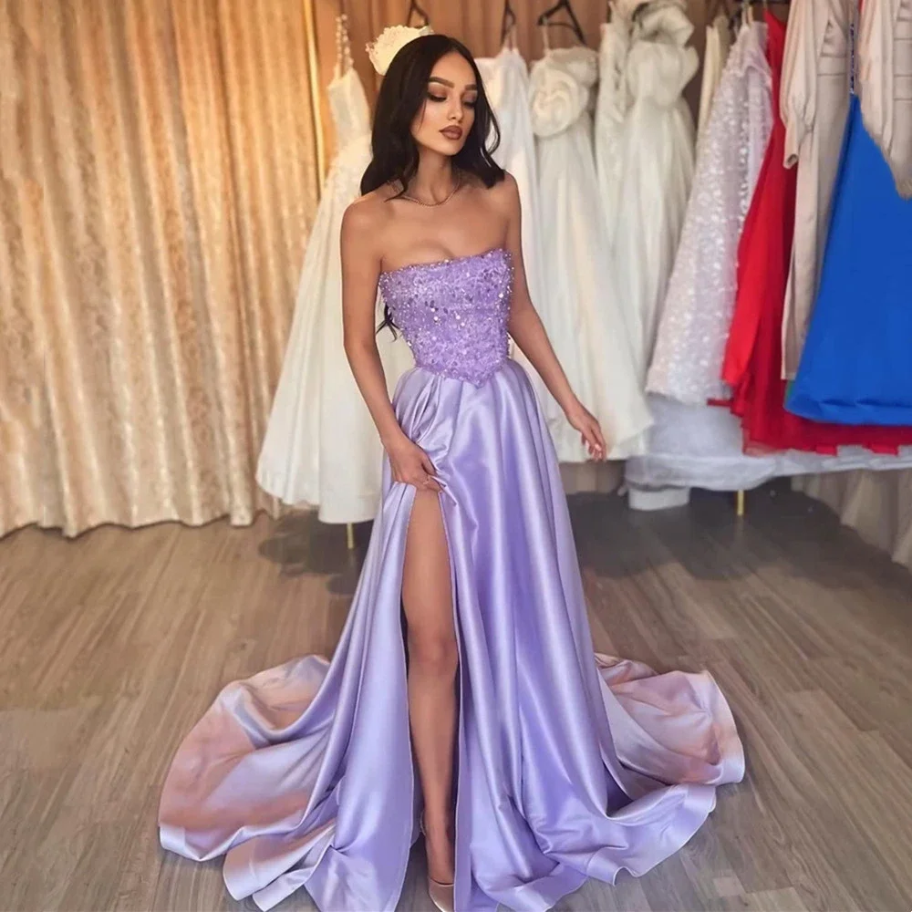 

Formal Dresses for Women Party Wedding Evening Dress Prom Gown Elegant Gowns Robe Long Luxury Suitable Request Occasion 2024 New