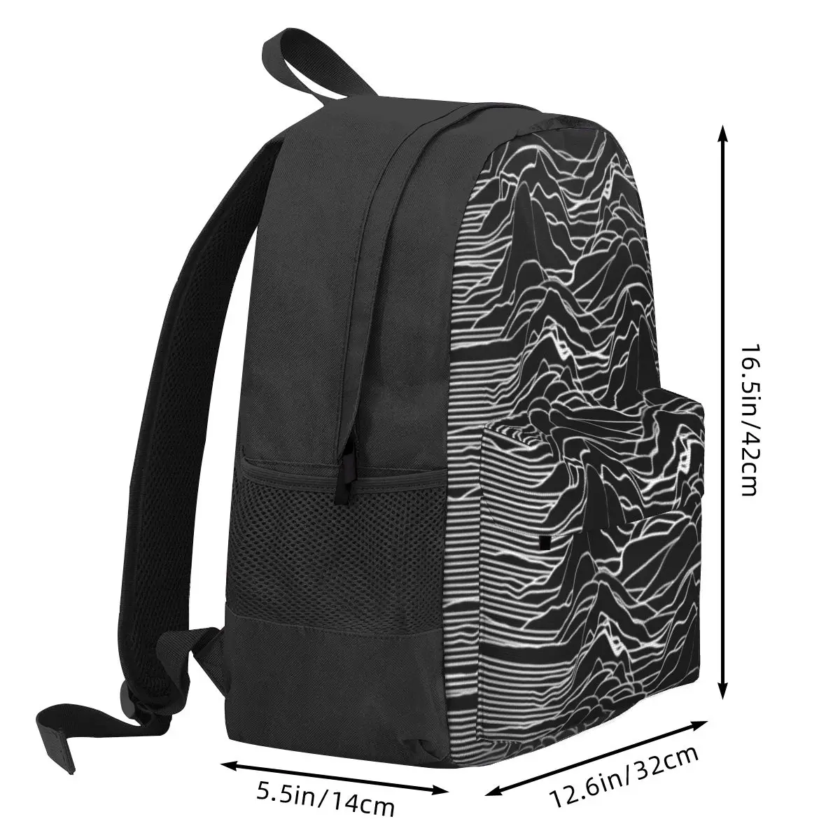 Joy Division Unknown Pleasures Backpack Student BookBag Children School Bag Computer Shoulder Bags for Men Women