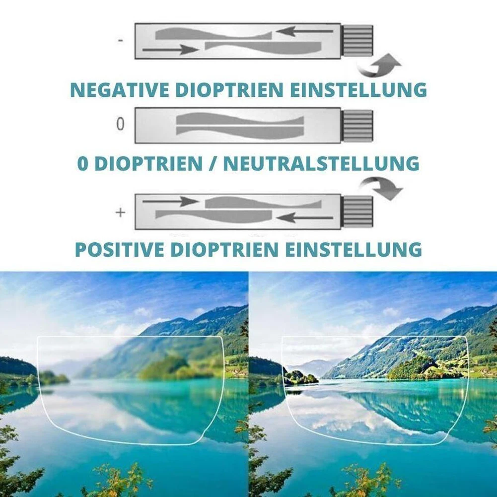 -6D tot + 3D verstelbare sterkte lensbril brandpuntsafstand correctie visie zoom leesbril automatisch aanpassen leesbril