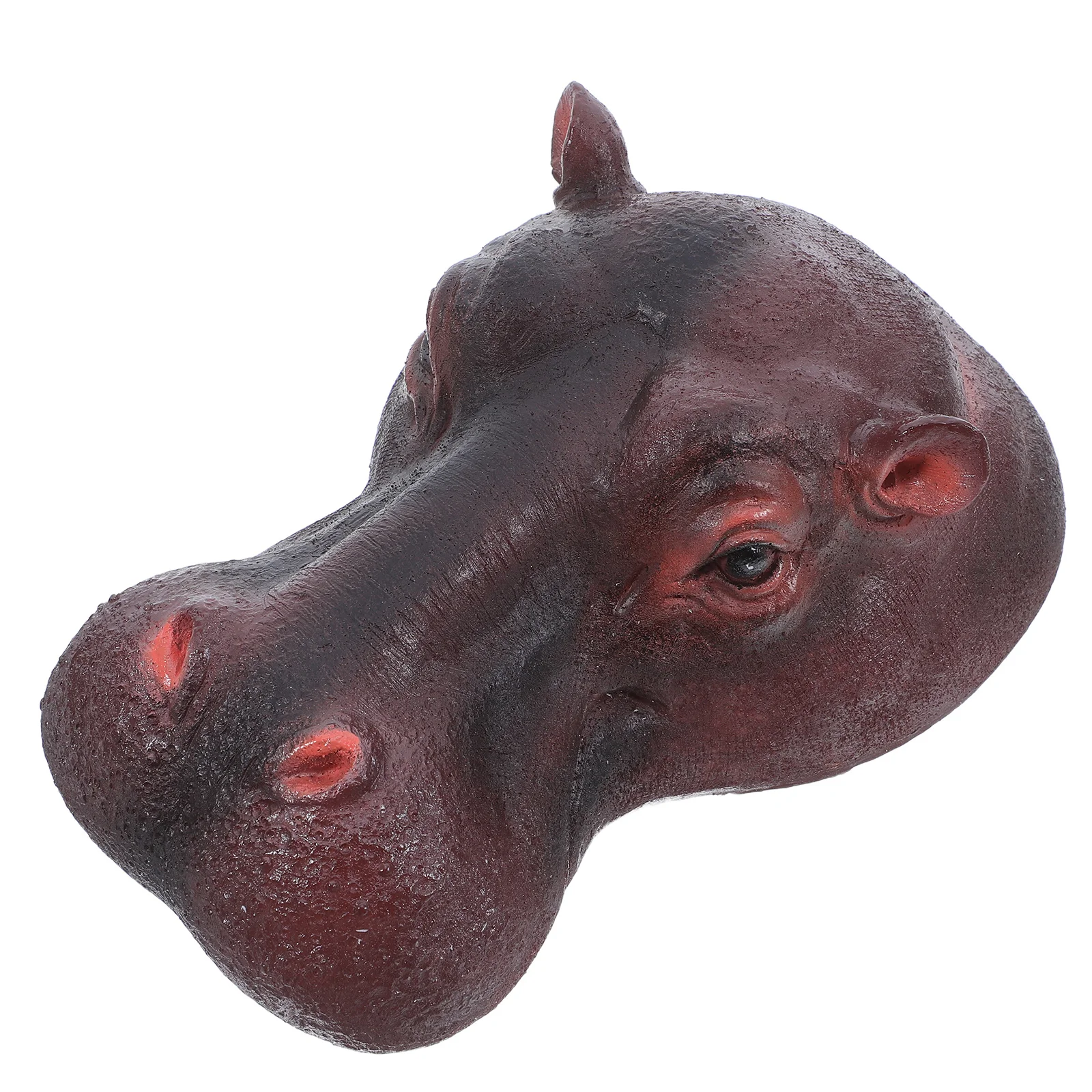 

Floating Hippo Ornament Artistic Resin Animal Pond Sculpture Waterproof Outdoor Garden Aquarium Fish Tank Decoration