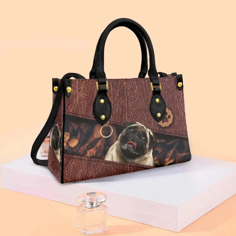 Leather Animal Pattern Print on Demand Women Leather Handbags for Girls Ladies Crossbody Bag Wholesale Dropshipping Hot Sales