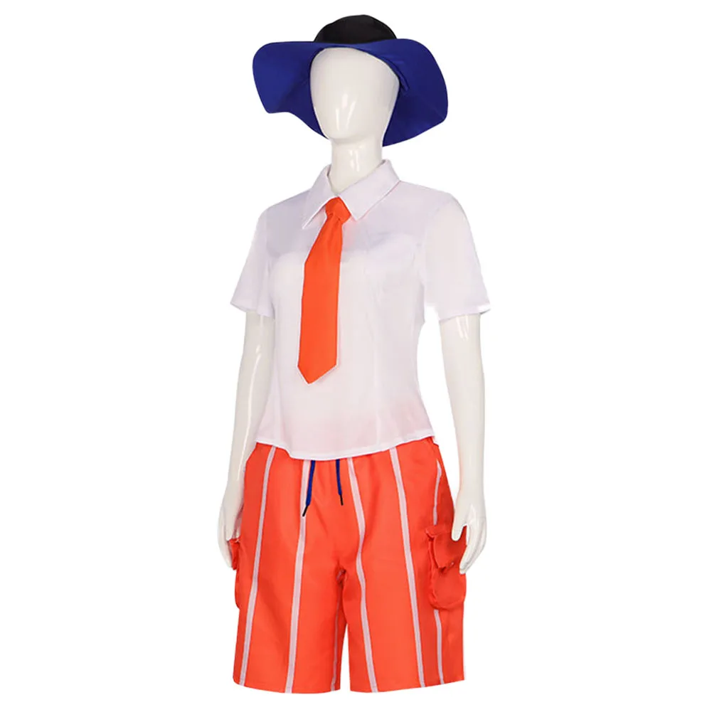 Anime Game Cosplay Orange Grape Fantasy School Girl Uniform Game Scarlet Violet Costume Disguise Adult Women Fantasia Outfits