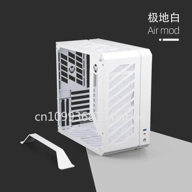 2022NEW Mechanical master C34 Matx ATX side transparent aluminum small box, ATX power tower air-cooled mini main box in stock