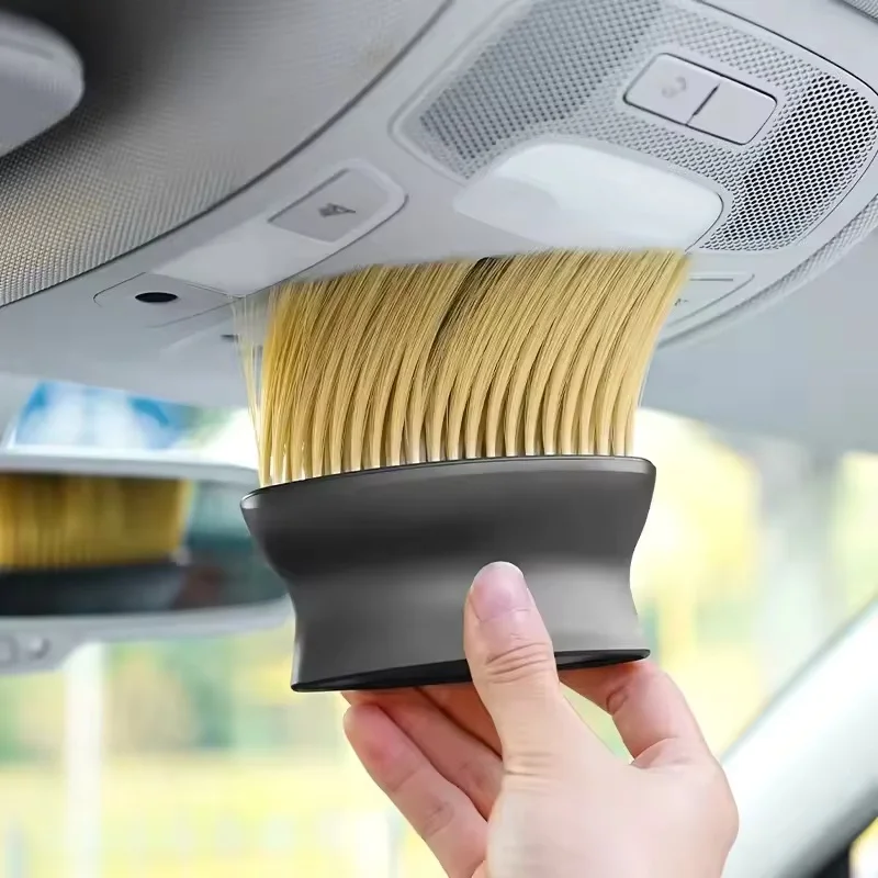 Car General Model Brush Instrument Board Outlet Outlet Body Interior Decoration Dust Brush Clean Hair Brush Four Seasons image 4