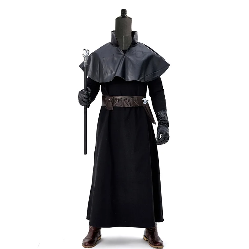 Wish Best-selling Halloween Cosplay Costume Doctor Crow, Dark Dungeon Hero Costume, Plague Mouth Performance Costume