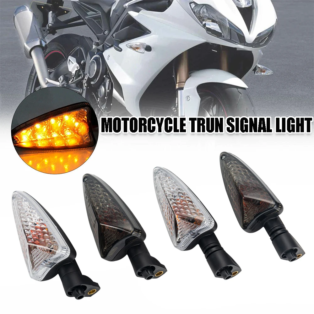 

2X Motorcycle Turn Signal Blinker Light Motorbike Front/Rear Indicator Lamp for BMW R1200GS Triumph Tiger 800 / XC 1050 Aprilia