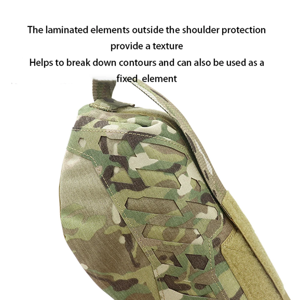 タクティカルベスト エクステンション ショルダーアーマー ARS ARMA A-23 アイレットショルダーガード