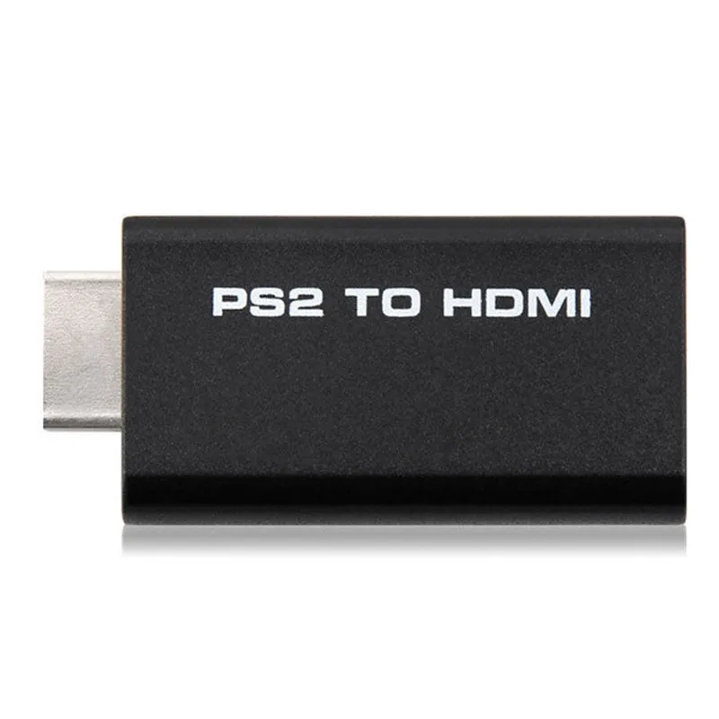 Konwerter PS2 na HDMI linia HD Adapter Audio wejście AV na HDMI z 3.5mm sygnałem Audio/wideo kabel wyjściowy do wyświetlacza PS2 HDTV