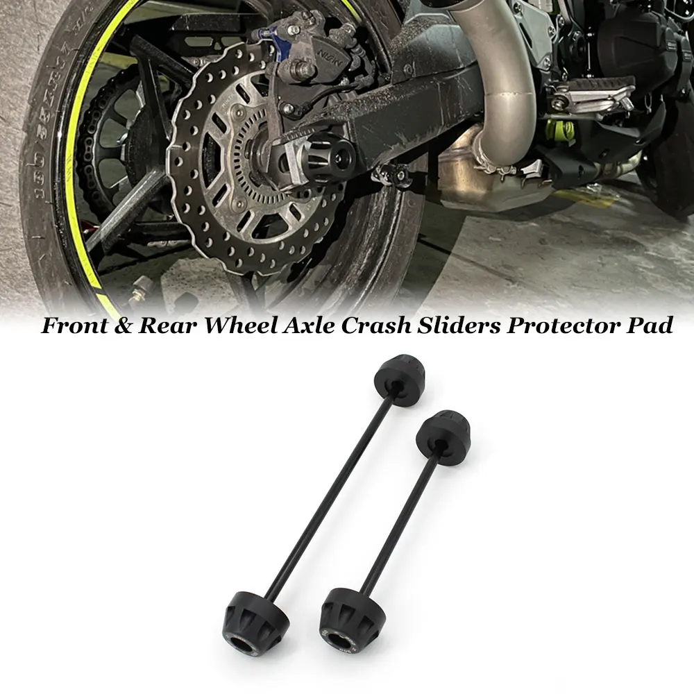 

Suitable For Kawasaki Z900 2017-2023 Front And Rear Axle Slide Wheel Protection Z 900 2017 2018 2019 2020 2021 2022 2023